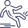 Slip-and-fall <br>accidents